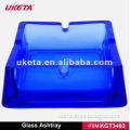 BRAND NAME WHOLESALE TABLE CHINA PERSONAL SQUARE CLEAR GLASS ASHTRAY EXPORT TO JAPAN, EUROPE ETC
